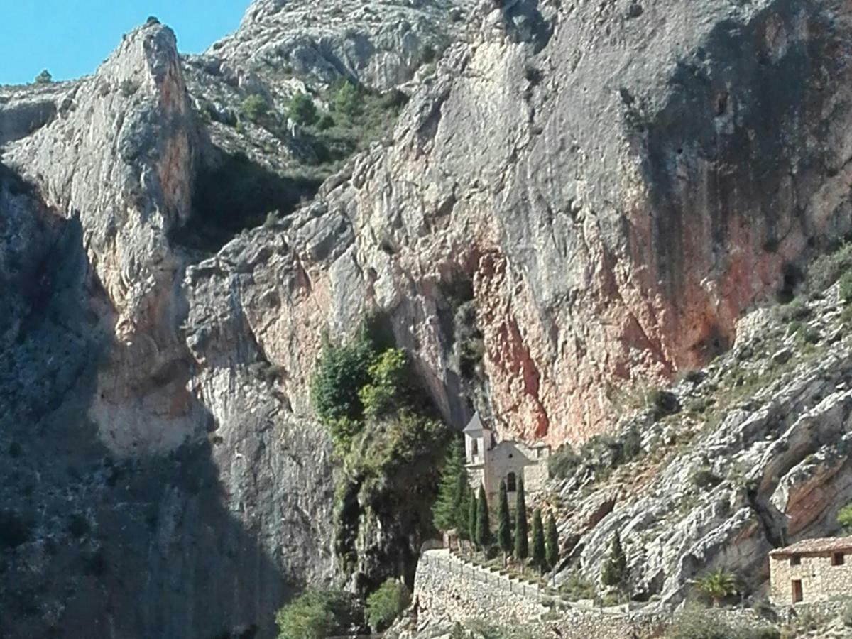 La Troya Guest House Castellote Bagian luar foto