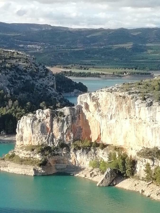 La Troya Guest House Castellote Bagian luar foto